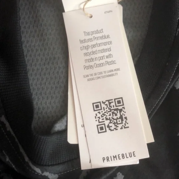 Adidas Black Fitted Graphic Tank Top - Picture 9 of 10